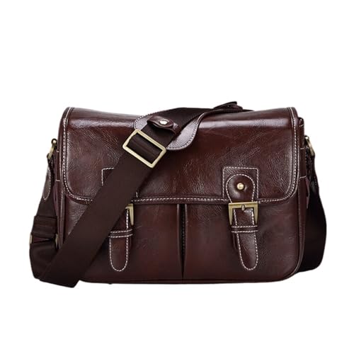 Sac appareil photo cuir pour photographe urbain et voyage rétro