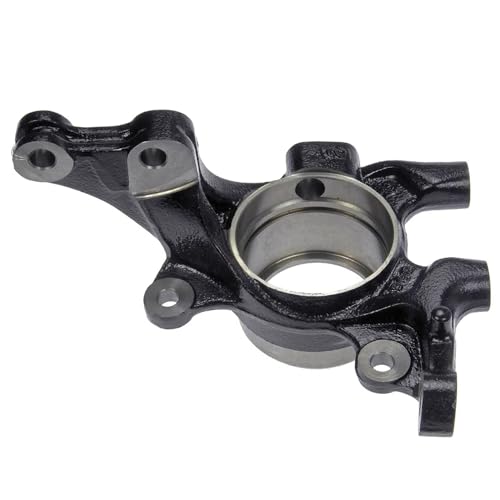 Image of Detroit Axle - Front Left Steering Knuckle for 2006-2010 Kia Optima Magentis [4-Wheel ABS] Driver Side Steering Knuckle Assembly 2007 2008 2009 Replacement