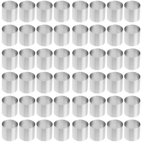 PRETYZOOM 4 Juegos Molde De Torta Lata De Tarta De Queso Espuma Pequeña Planchas De Asar Planchas Para Asar Paleta Bandejas Molde De Galletas Horneado De Pasteles Acero Inoxidable 12 Uds * 4