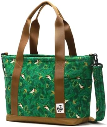 Chums Open Top Tote Bag, Sweat Nylon, green, One Size : Amazon.sg