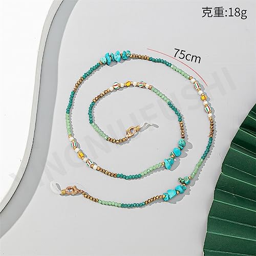 Chaîne de lunettes perle lanière cordon suspendu cou