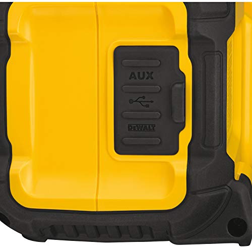 DEWALT 20V MAX Bluetooth Speaker for Jobsite, Tool Only (DCR010)