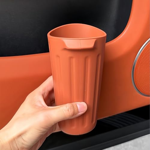 Papelera para puerta de coche que soluciona la acumulación de residuos en ruta 3