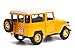 Motormax All Star Toys Exclusive Toyota Land Cruiser FJ40 Yellow 1/24 Diecast Model 79323 FJ40 J40