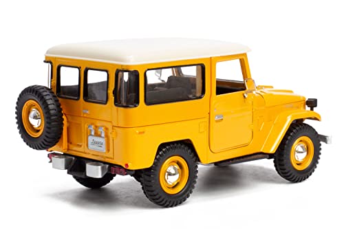 Motormax Toyota Land Cruiser FJ40 1:24 Amarillo miniatura 5