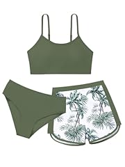 Deep Green+coconut Tree