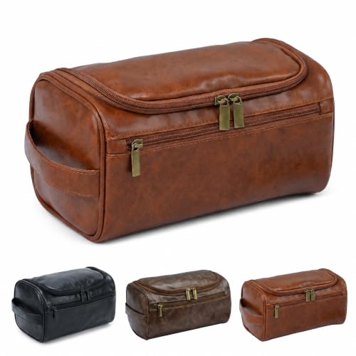 Men’s Waterproof Hanging Toiletry Bag for Travel