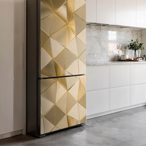 Vinilo para nevera de 70x190 cm autoadhesivo impermeable y resistente con diseño 3D 4