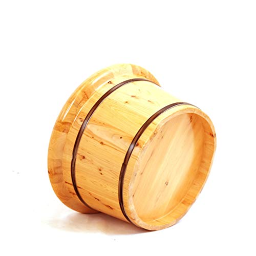 Bañera de madera para pies con tapa y aislamiento térmico miniatura 5