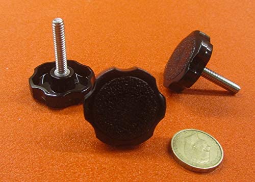 18-8 SS Rosette Head Thumb Screws FT 1/4"-20 x 1.25" Length 10 Pcs