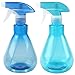 Produktbild Fodlon Sprühflaschen 500ml, 2 Stück Sprühflasche Leer für Pflanzen, Sprühflasche Zerstäuber Kunststoff Transparent Plastik für Garten, Reinigungsmittel