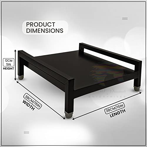 MILAD-Iron-Table-Top-Induction-Stand-with-Adjustable-Height38-L-x-38-W-x12-H-CMsBlack