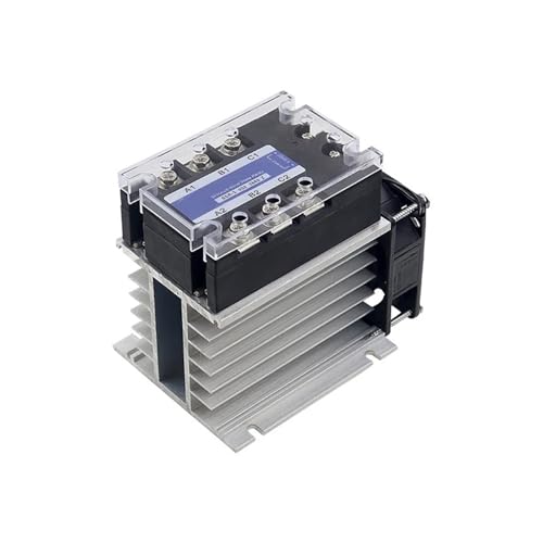 Relais statique triphasé SSR-3 3840Z 40A commande DC AC pour régulation chauffage industriel
