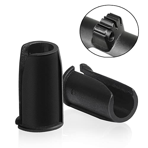 Bike U-Clips Clamps,Morechioce 10Pcs Bicycle Brake Cable Clips Mtb Brake Gear Housing Fixing Holder Mountain Bike Frame Cable Buckle Bicycle Line Guide Clip,Black #TOP4