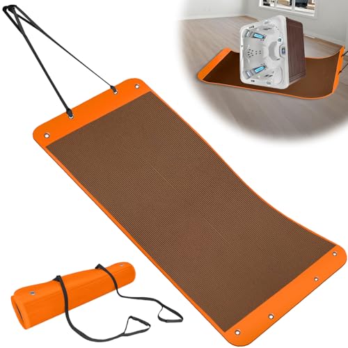 TOPGOT Spa Hot Tub Sled with Pull Strap Makes Moving Spa Hot Tubs and Other Large Heavy Items a Breeze ExtraThick 3mm Base 11040
