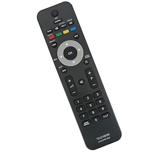 VINABTY 242254901834 Replacement Remote Control Compatible with Philips TV 19PFL3403 19PFL3403/10 22PFL3403 22PFL3403/10 19PFL3403/78 19PFL3403D/27 20PFL3403 22PFL3403/60 22PFL3403S/10 22PFL3403S/60 - Image 3