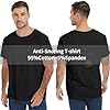 Codida Sleep Apnea T-Shirt on Side Positional Therapy to Prevent Back Sleeping (Black, 4XL) #3