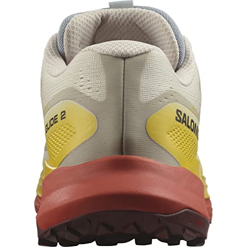 Salomon L47212200 Ultra Glide 2 Men's Trekking Shoes, RAINYDAY/FREESIA/HOTSAUCE, 27.5 cm