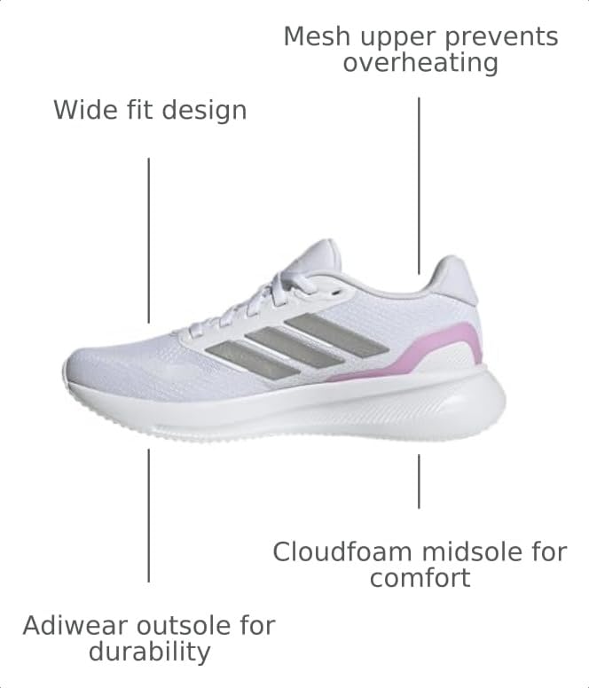 Image of adidas Women's Run Falcon 5 Running Shoes