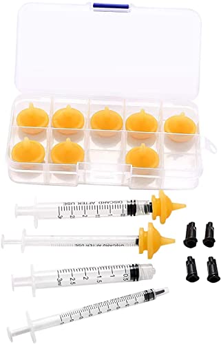Jiaxix 10Pack Pet Nursing Nipple, Replacement Mini Nipple Feeding Kits For Newborn Kittens, Puppies, Small Animals #TOP1