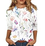 Die lässigen Tops für Frauen sind aus hochwertigem Stoff, der hautfreundlich, leicht und atmungsaktiv ist. Ultra weich und bequem für Ihren Frühling und Sommer tragen.