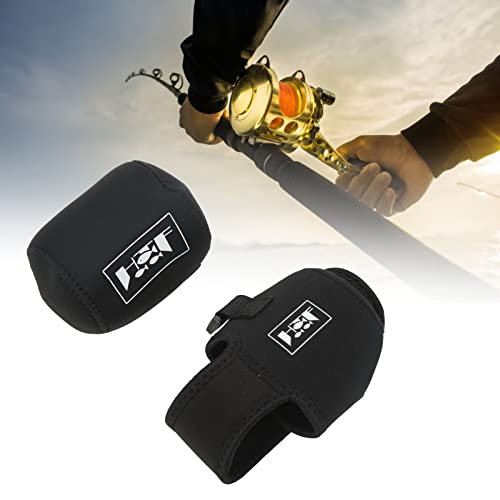 BORDSTRACT 2PCS Fishing Reel Cover, Neoprene Impact Resistant Elastic Fishing Reel Pouch, Protective Fishing Reel Case - Image 3
