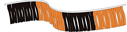 SSWBasics 60 foot Gold/Black Metallic Fringe Pennant