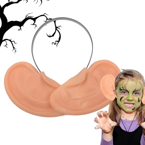 Diadema de orejas grandes, disfraz divertido para adultos | Diadema cómoda para sesión de fotos y fiestas de Halloween