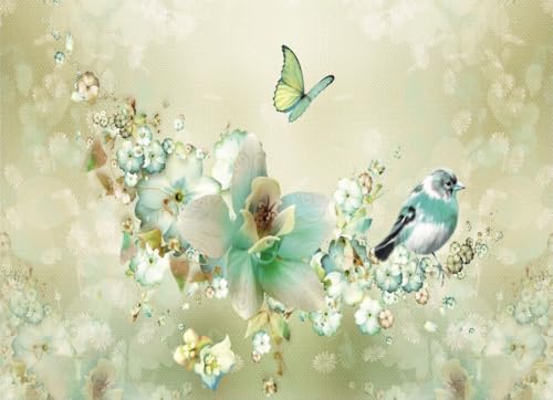 mesartdecoupage Self-Adhesive Rice Paper for Decoupage - Animal Patterned Decorative Sheets - DIY Crafting, Scrapbooking, Home Decor - Peel and Stick, No Glue Needed - Vintage, Elegant, Romantic
