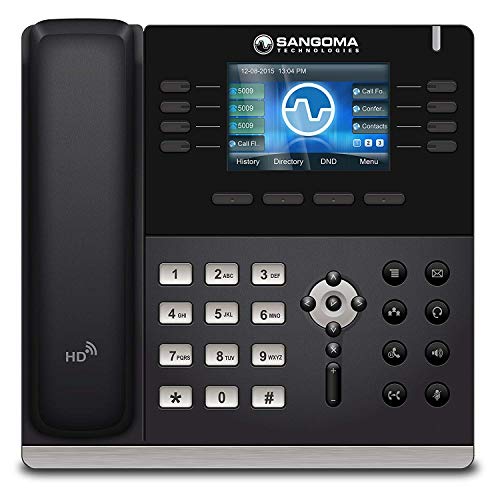 SANGOMA US INC.. Sangoma s505 VoIP Phone with POE (or AC Adapter Sold Separately), Model: PHON-S505 #1