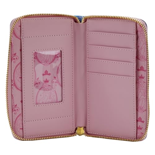 Loungefly DISNEY SLEEPING BEAUTY PRINCESS SCENE ZIP AROUND WALLET4