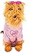 Nickelodeon JoJo Siwa BowBow the Dog Plush 17" Pillow Buddy with Pink Sparkle Jacket"