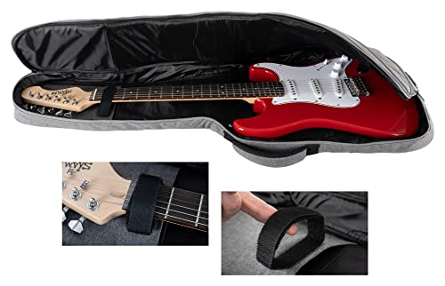 Shaman EGB-102 GY Premium-Line Housse pour guitare électrique grise - Les Beatles, Paul McCartney, John Lennon, RIngo Starr, George Harrison Shaman EGB-102 GY Premium-Line Housse pour guitare électrique grise – Image 6