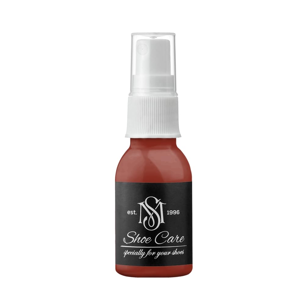 Spray do zamszu i nubuku - NCS S 4550-Y80R Najgłębsza Henna - Renowator koloru i impregnat do zamszu, nubuku, weluru marki MAVI STEP - 50 ml / 1.70 fl oz
