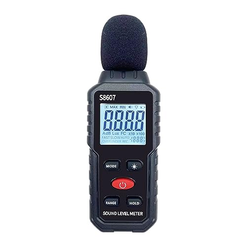 Medidor Decibelios, Digital 30~130dB decibelímetro dB medidor de nivel de sonido medir el nivel de ruido del sonido medidor de decibelios 0,1 dB sonido profesional