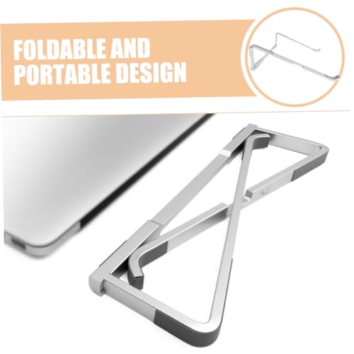 Soporte Plegable Metálico para Laptop Cabilock Plata miniatura 5