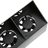 Cooling Fan USB External Cooler 5 Fan Temperature Control for 4 Gaming Console Black, NIZUUONE6wy4n82gae