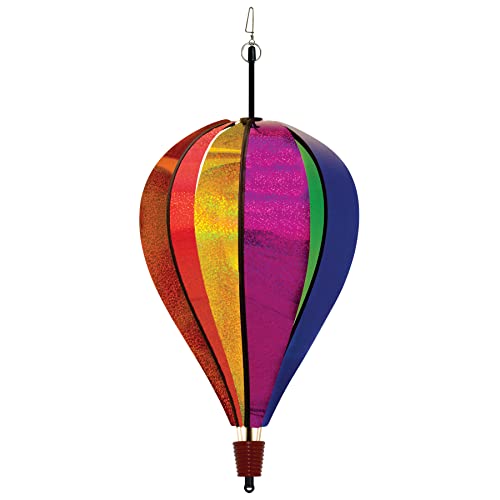 In the Breeze Glitter 6-Panel Hot Air Balloon,Rainbow Glitter,18" Balloon,1082