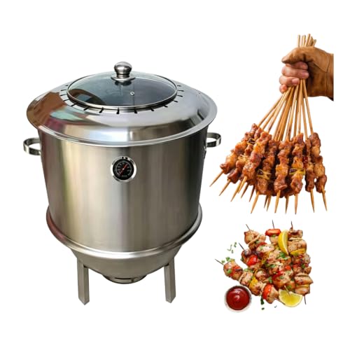 ZHENYUWANG Charcoal Grill Chicken & Duck Oven 16.5
