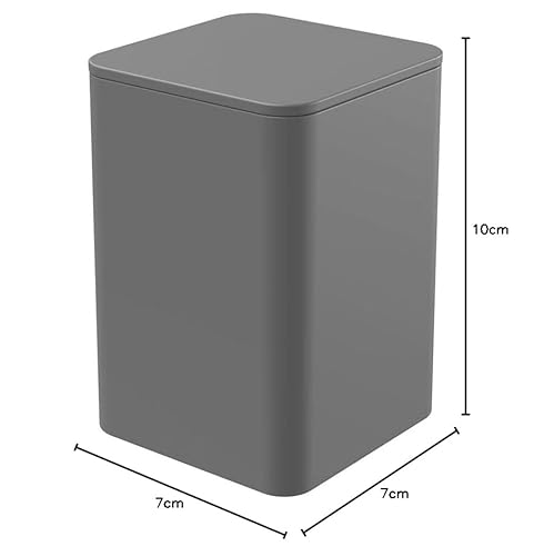 Porta Algodão Plástico c/Tampa, Stolf