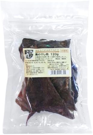 Amazon ベストパートナー Bp 犬用 馬の干し肉 お徳用 1g ベストパートナー ジャーキー 通販