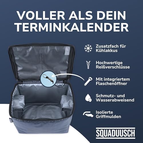 Bild 2 - BierBoss - Kühltasche für Bierkasten – faltbare, isolierte Thermotasche für Bier – leicht & robust – ideal für Grillen, Party, Festival & Camping