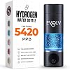 EVOLV Hydrogen Water Bottle Generator - SPE & PEM Water Ionizer 5PPM, Highest Concentrated Dose - 8oz Hydrogenated Water Bottle for Improved Energy & Inflammation Support - Convenient & Easy to Use