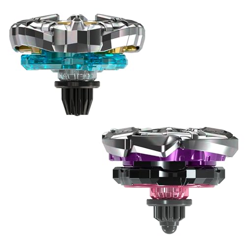 Image of Beyblade X and Transformers Collab, Bumblebee 3-60GP vs. Shockwave 5-80O, 2 Takara Tomy Tops, 2 Launchers, Battling Top Game Toys, Ages 8+ (Amazon Exclusive)