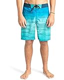 Billabong Resistance 18.5 Board Shorts for Men Boardshorts Männer, Light Aqua, 34