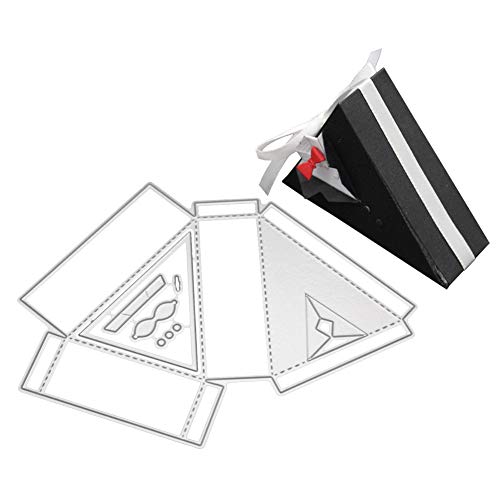 YBWZH Troqueles de Corte 3D Plantilla de Metal Troquelado para Álbumes de Recortes de Tarjeta de Bricolaje DIY Scrapbooking Papel Troqueles para Manualidades Craft Arte de Tarjeta (D) Cover