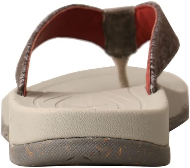 Twisted X Women's Sandal, Round Toe, Dark Grey, 10 M