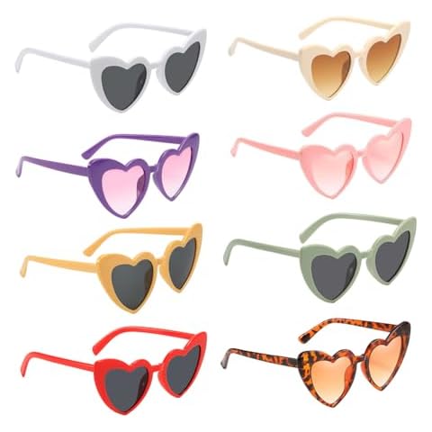 Lunettes de soleil cœur HDGSAFD Cover
