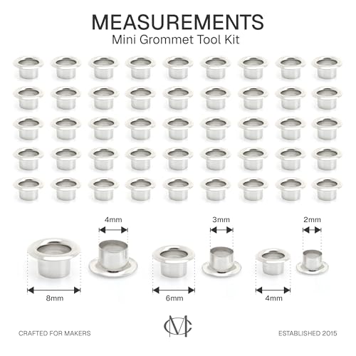 Kit outils fixation œillets 3 mm CRAFTMEMORE avec 100 œillets - 4