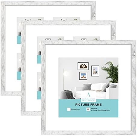 A3 Certificate Picture Frame,2 Pack Black Aluminium Photo Frame with plexiglass for Wall Mount Display,29.7x42 cm,Set of 2